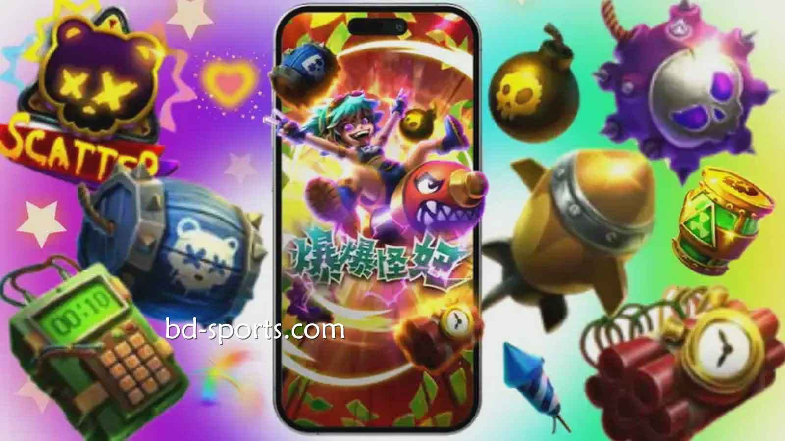 《爆爆怪妞》老虎机奖金最高达51000倍，J9九游会玩家一定得玩！！！